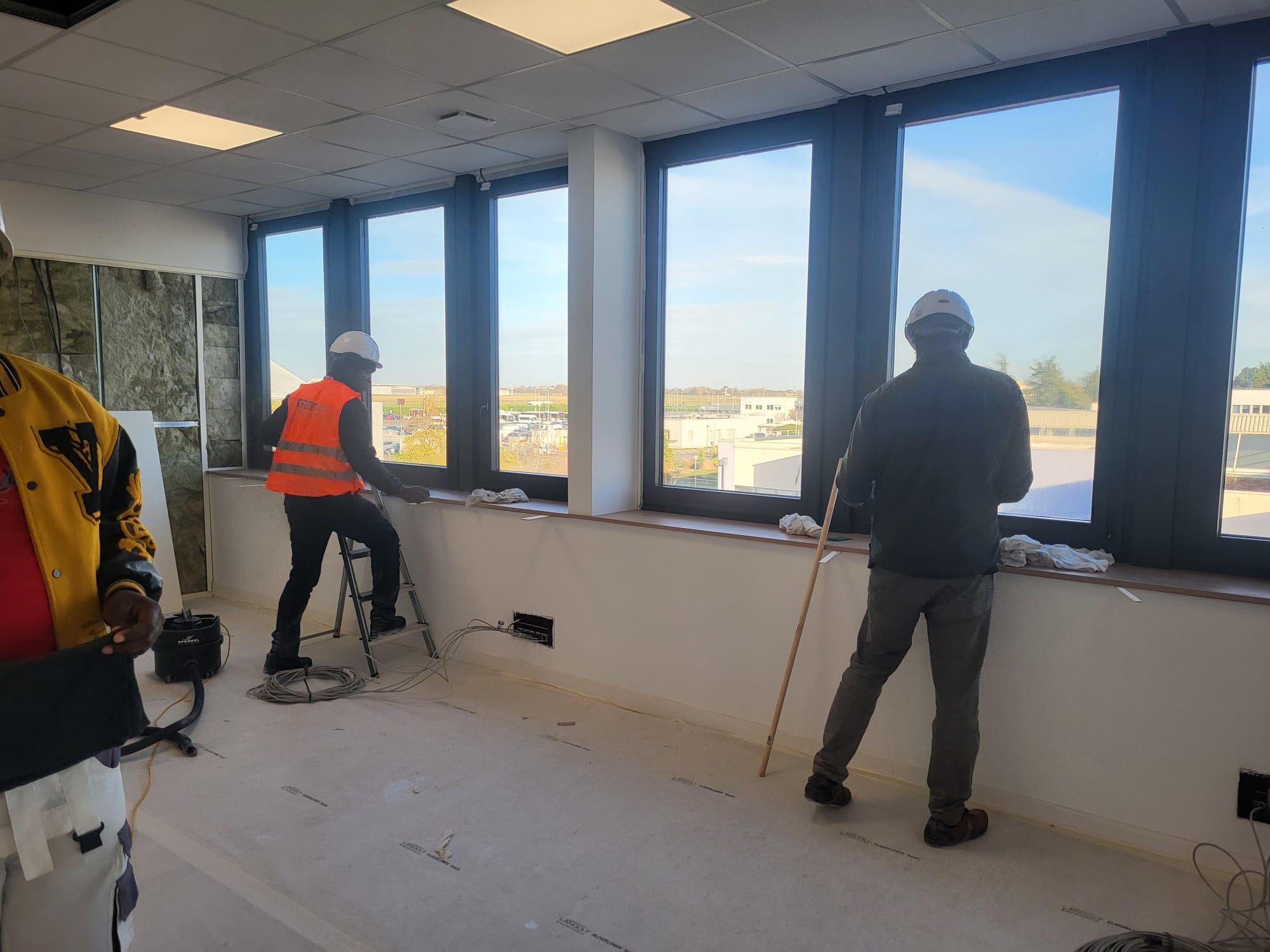 Nettoyage de fin de chantier